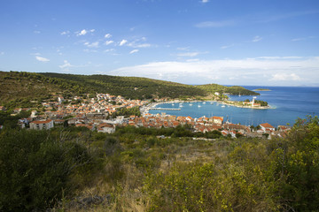 Fototapeta na wymiar Vis town - Vis island, Croatia
