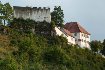Fototapeta premium Schloss in Hettingen im Landkreis Sigmaringen (Hohenzollern)