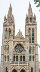 Obraz premium Truro Cathedral (Truru / Tryverow) West Cornwall South England UK