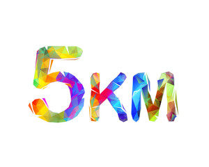5 km. Short running distance