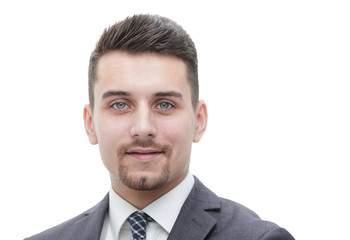 portrait of confident businessman