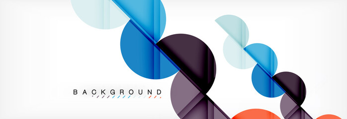 Semi circle abstract background, modern geometric pattern design. Business or technology presentation design template, brochure or flyer pattern, or geometric web banner