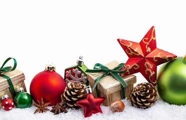 christmas dekoration card