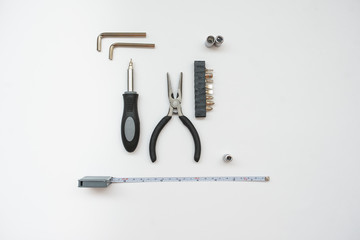 Fototapeta premium Some of the electrician's equipment