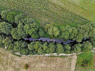 Landscape with the river. © Tomasz Warszewski