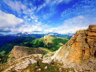 Nachmittag in den Dolomiten