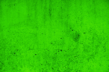 Green concrete wall