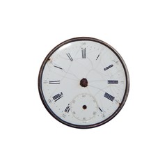 antique pocket watch, Dial without arrows