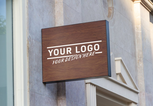 Download Outdoor Signage Mockup Stock Template Adobe Stock