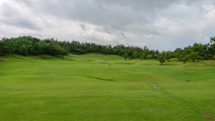 キレイに整備されたゴルフコース