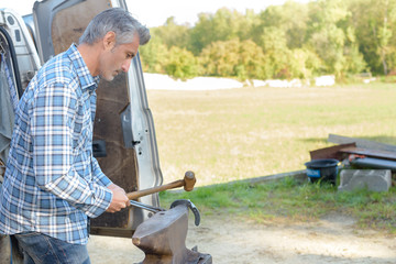shaping the horseshoe
