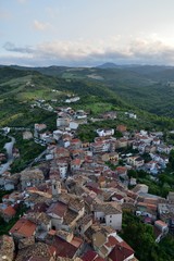 Fototapeta na wymiar Veduta di Pennadomo - Chieti - Abruzzo - Italia