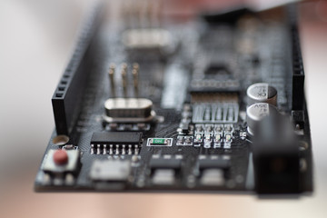 Fototapeta na wymiar Arduino close up