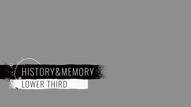 Visual Trends: History and Memory Lower Thirds