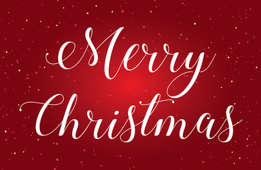 Illustration of  Merry Christmas