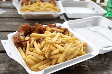 Fish and chips take away