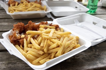Fish and chips take away