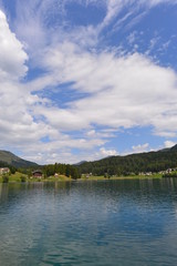 Davosersee in Davos Graubünden