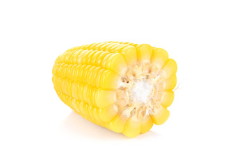 Corn isolate on white background