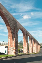 Zelfklevend Fotobehang Aqueduct Queretaro Mexico © Oculo