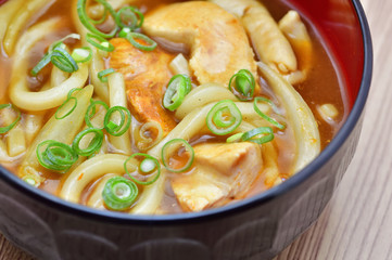 カレー鶏南蛮うどん