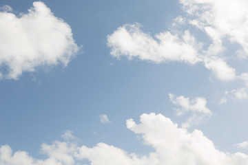 Obraz premium Landscape of the clear sky