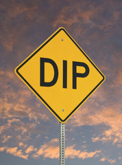 Yellow Dip Sign