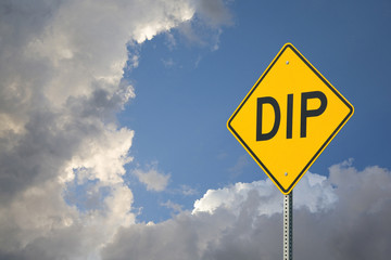Yellow Dip Sign