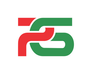 initial typography alphabet font typeset logotype image vector icon