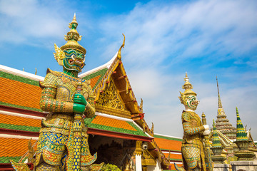 Fototapeta premium Demon Guardian w Bangkoku