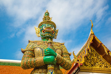 Fototapeta premium Demon Guardian in Bangkok