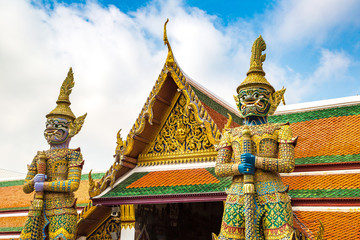 Fototapeta premium Demon Guardian in Bangkok