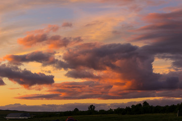 Obraz premium the storm passed