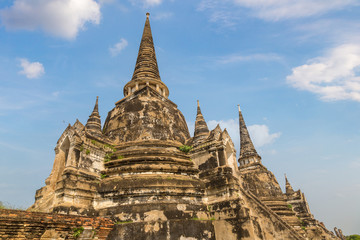 Fototapeta na wymiar Ayutthaya Historical Park, Thailand