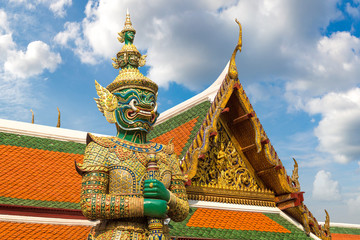 Fototapeta premium Demon Guardian in Bangkok