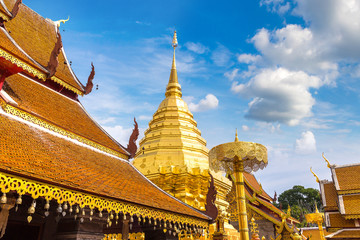 Naklejka premium \Wat Phra That Doi Suthep in Chiang Mai
