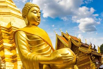 Foto auf Acrylglas Antireflex \Wat Phra That Doi Suthep in Chiang Mai © Sergii Figurnyi