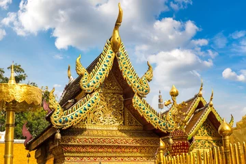 Foto op Aluminium \Wat Phra That Doi Suthep in Chiang Mai © Sergii Figurnyi