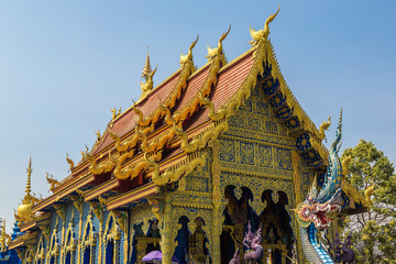 Obraz premium Wat Rong Sua Ten in Chiang Rai