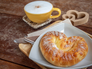 coffee and bread
