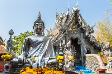 Fototapeta premium Buddhists temple in Chiang Mai
