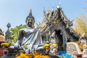 Foto op Plexiglas Buddhists temple in Chiang Mai © Sergii Figurnyi