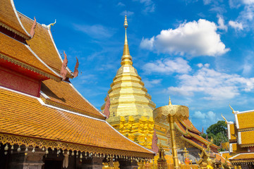 Fototapeta premium Wat Phra That Doi Suthep in Chiang Mai