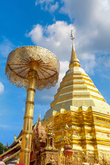 Fototapeta premium Wat Phra That Doi Suthep in Chiang Mai
