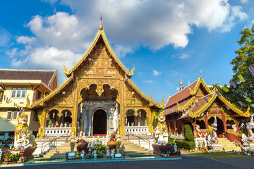 Buddhists temple in Chiang Mai