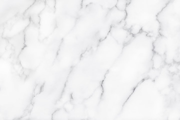 White marble texture with natural pattern for background or design art work.