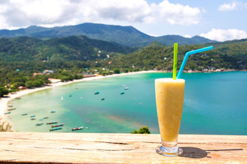 Mango shake on Phangan island