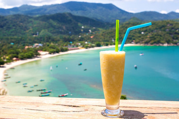 Mango shake on Phangan island