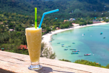 Mango shake on Phangan island