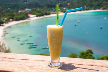 Mango shake on Phangan island